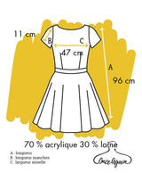 171007 Robes RENE DERHY Occasion Vêtement occasion seconde main