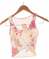 249042 Tops et t-shirts BERSHKA Occasion Once Again Friperie en ligne