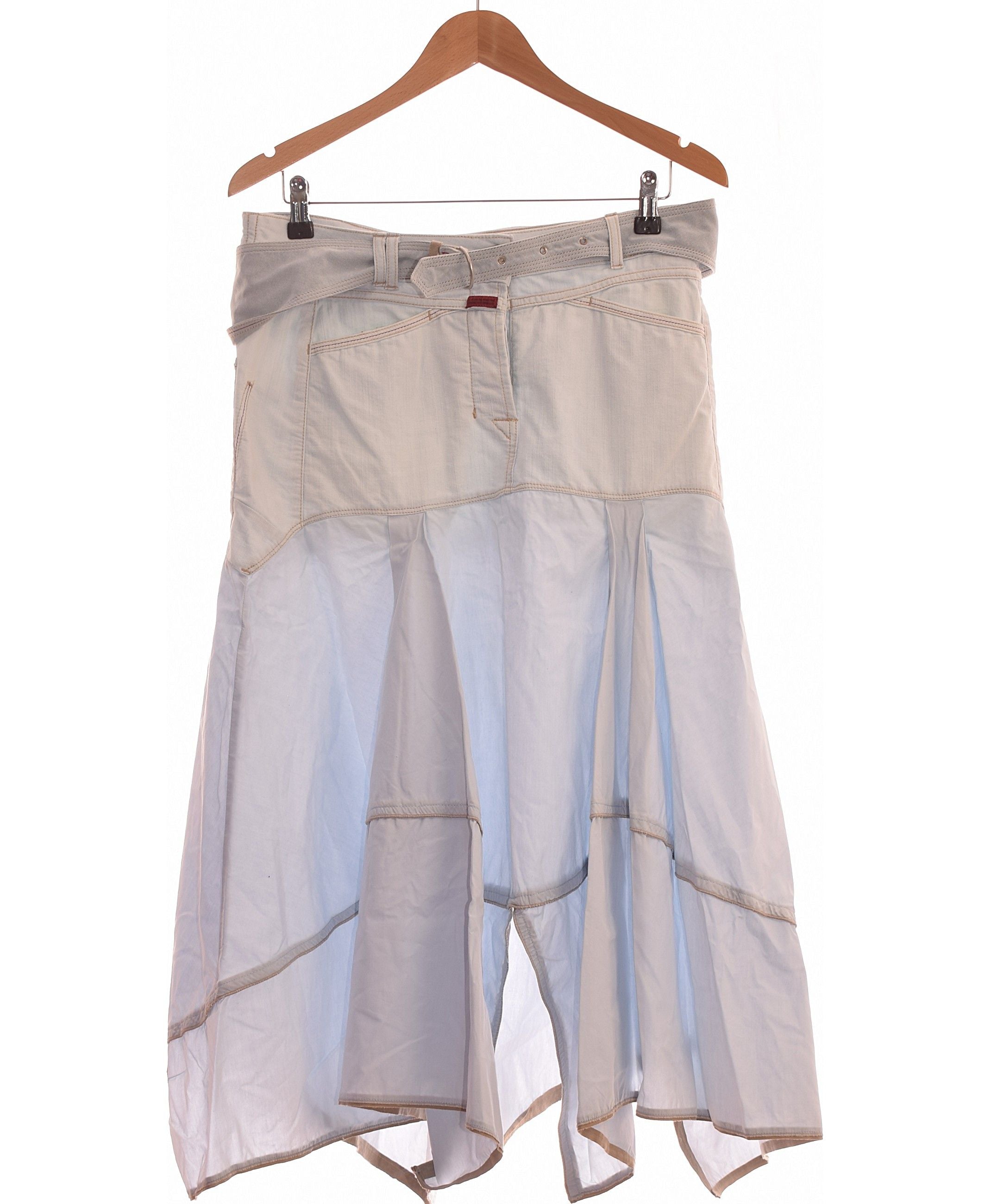Tunique Marithé François Girbaud En Ramie - Taille M, Bleu, Neuve Avec étiquettes