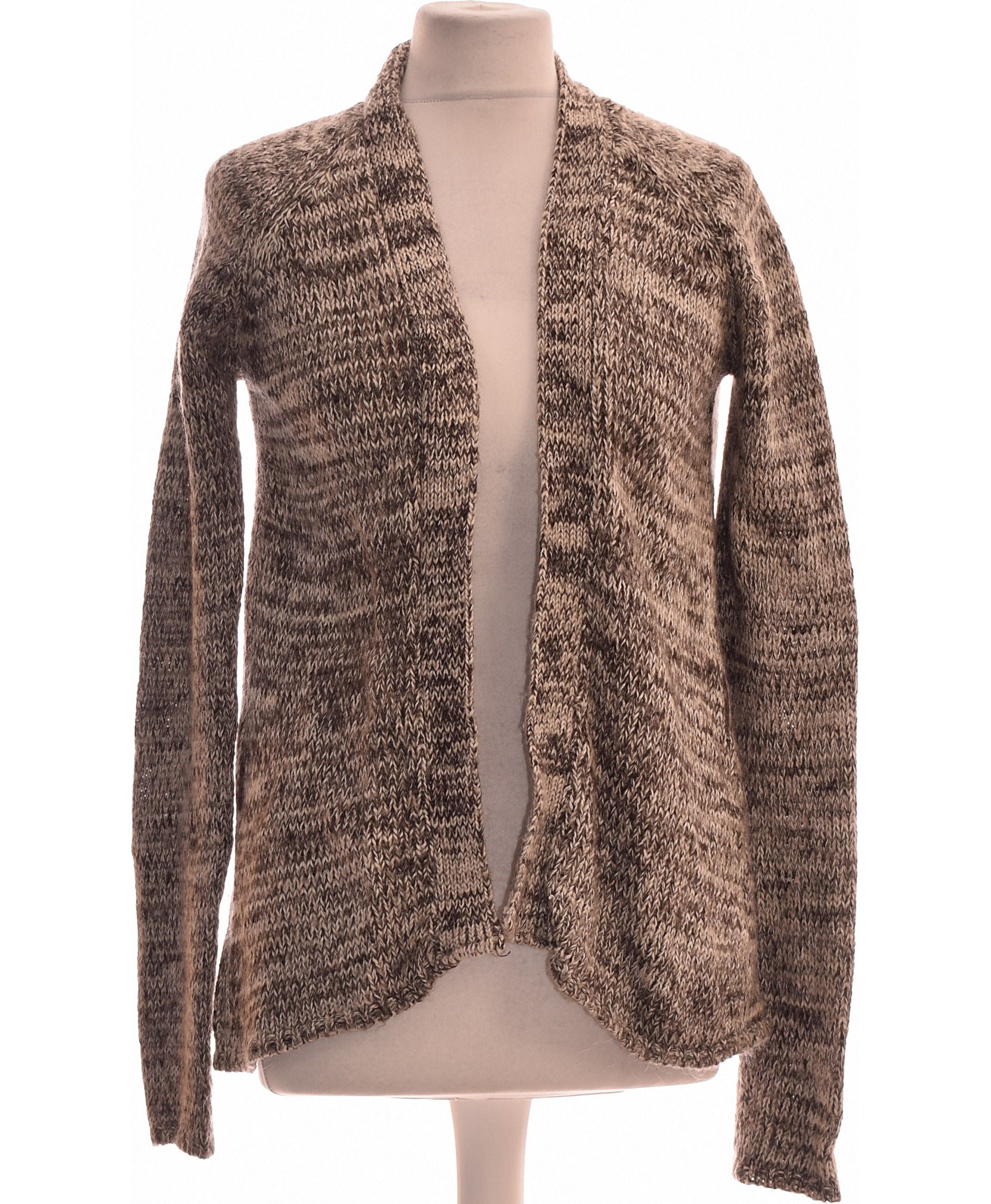 Pull Femme Camaïeu - Taille 1 - Couleur Prune Et Rose - Viscose/Polyester