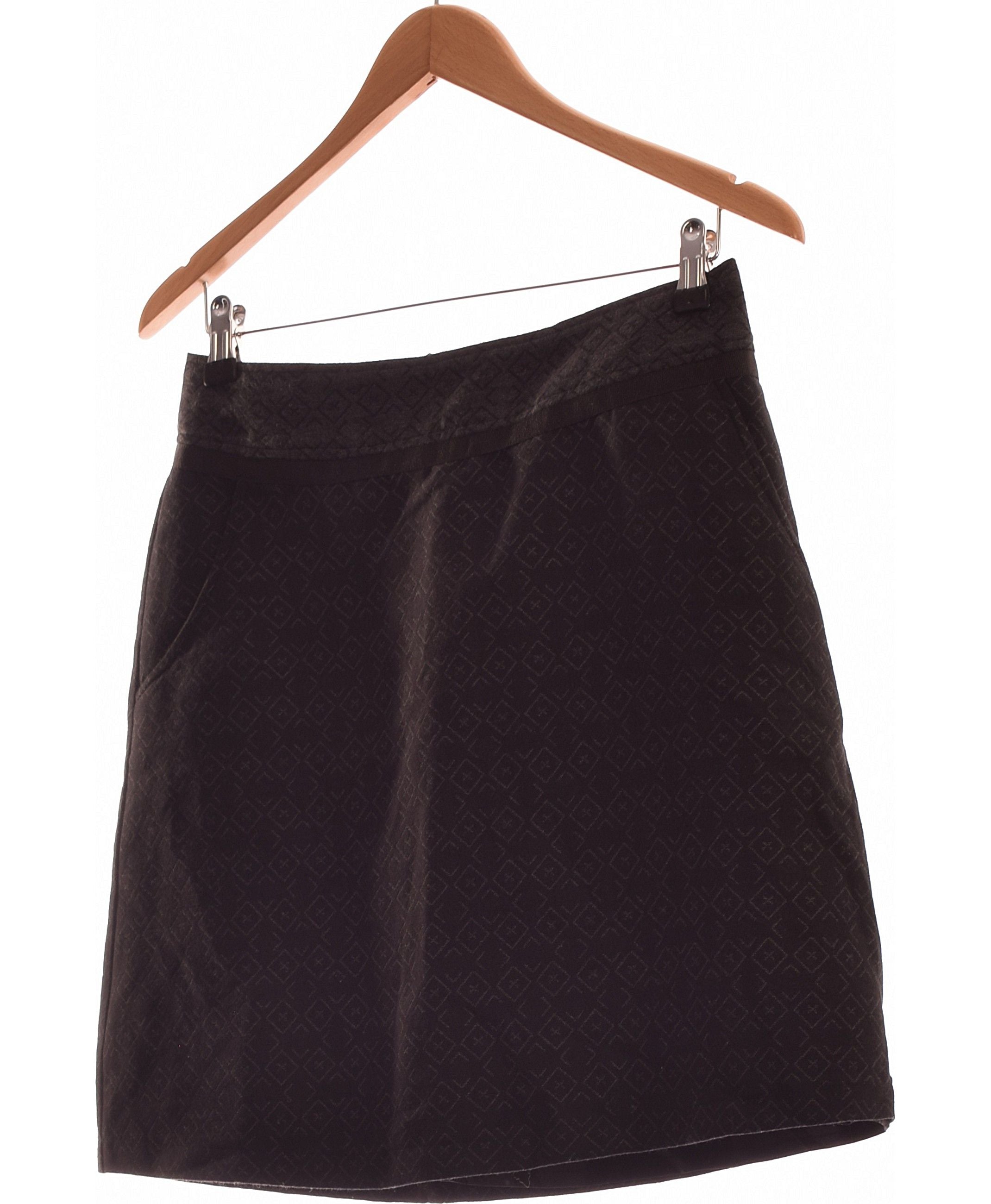 Jupe Femme Jacqueline Riu Taille 40 - Marron, Coton, Longueur Genoux (90 Cm) - Occasion Très Bon état