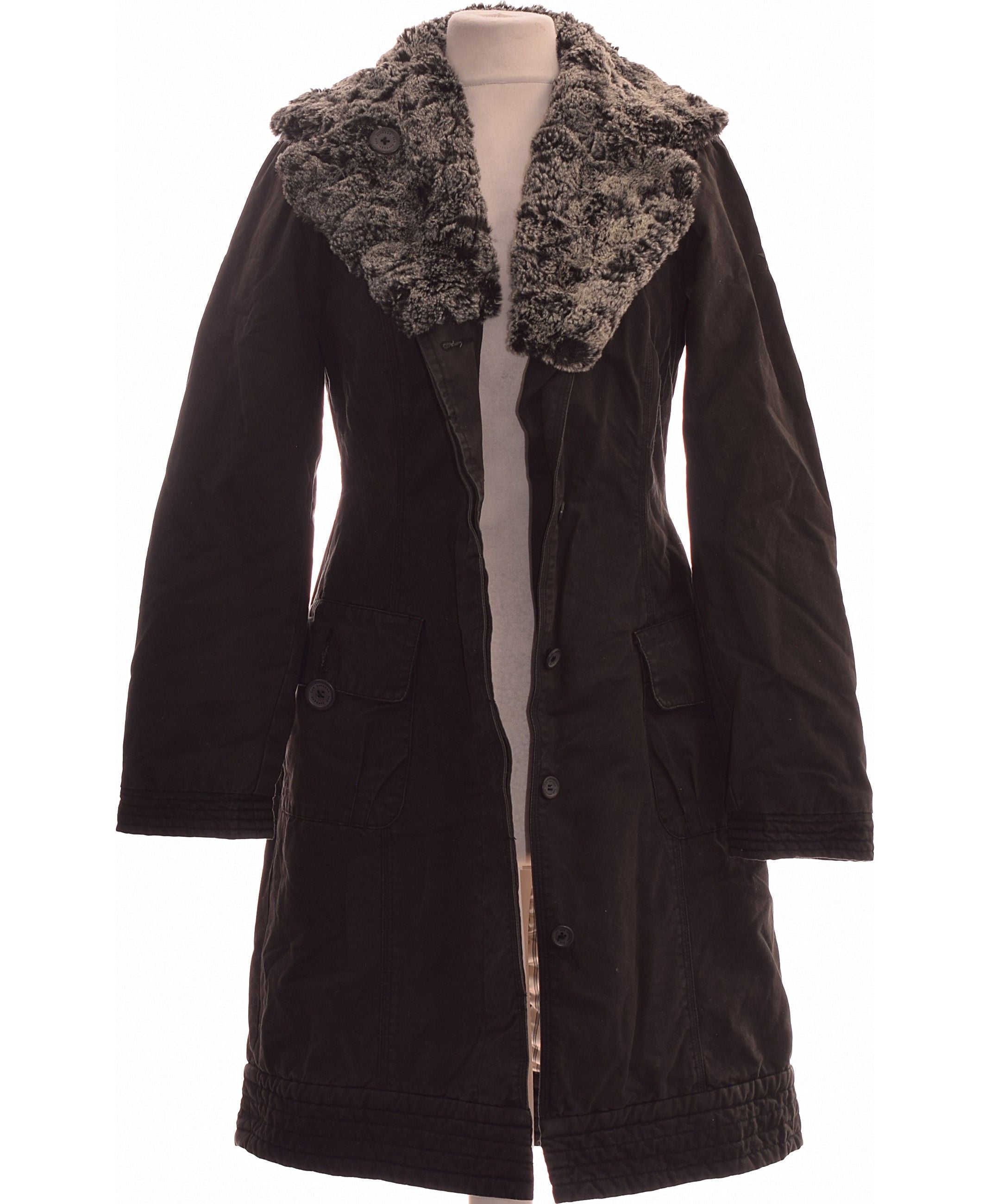 Manteau d'occasion SUD EXPRESS 36 Noir - Authenticit?� garantie �?? Once Again