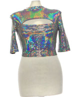 457104 Tops et t-shirts BERSHKA Occasion Once Again Friperie en ligne