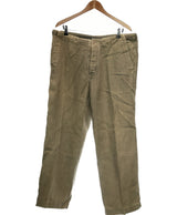 476434 Pantalons et pantacourts BLANC BLEU Occasion Once Again Friperie en ligne
