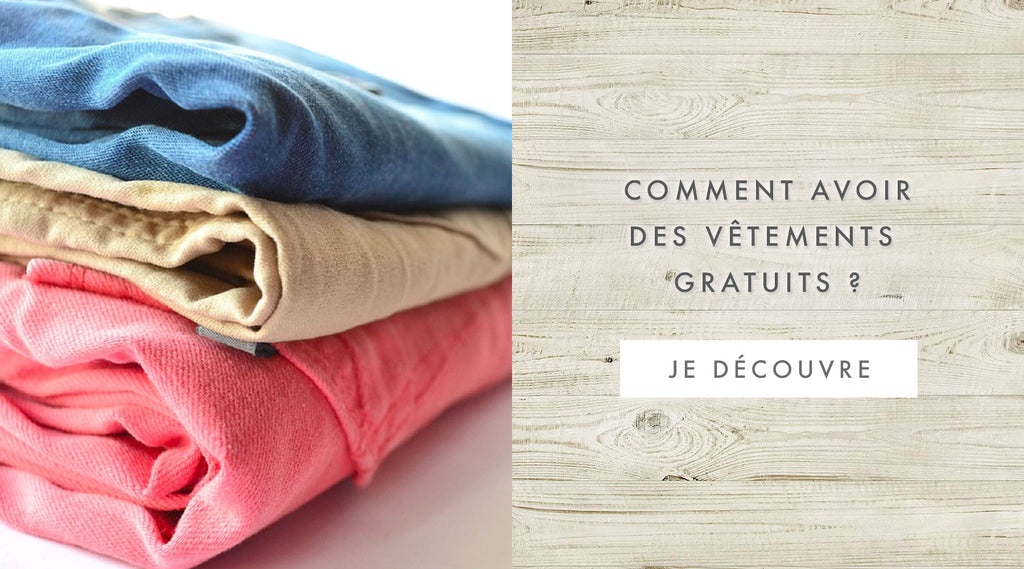 Vetements gratuits a recevoir store
