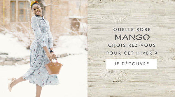 Robe Mango pour l'hiver - Blog mode Once Again