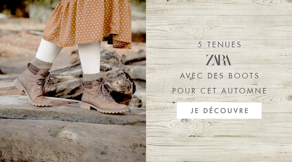 5 tenues ZARA avec des boots pour cet automne - Blog mode Once Again