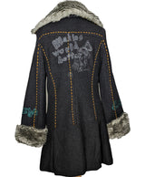135823 Manteaux DESIGUAL Occasion Vêtement occasion seconde main