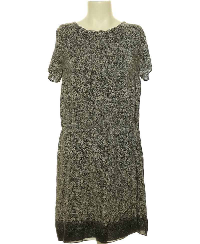 Robe Comptoir Des Cotonniers Taille 36 - Longueur Midi - Couleur Gris - Occasion Très Bon État