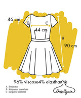 184637 Robes CAMAIEU Occasion Vêtement occasion seconde main