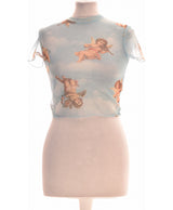 330387 Tops et t-shirts BERSHKA Occasion Once Again Friperie en ligne